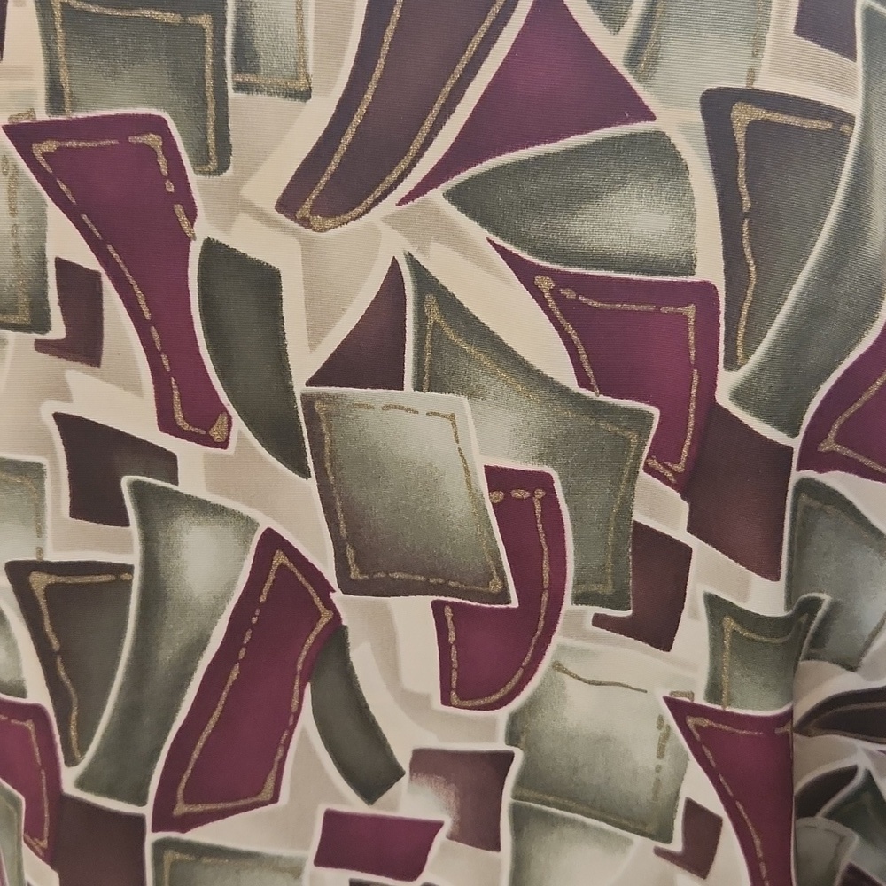 90s Bomber jacket abstract By Teddi - Picture 4 of 10